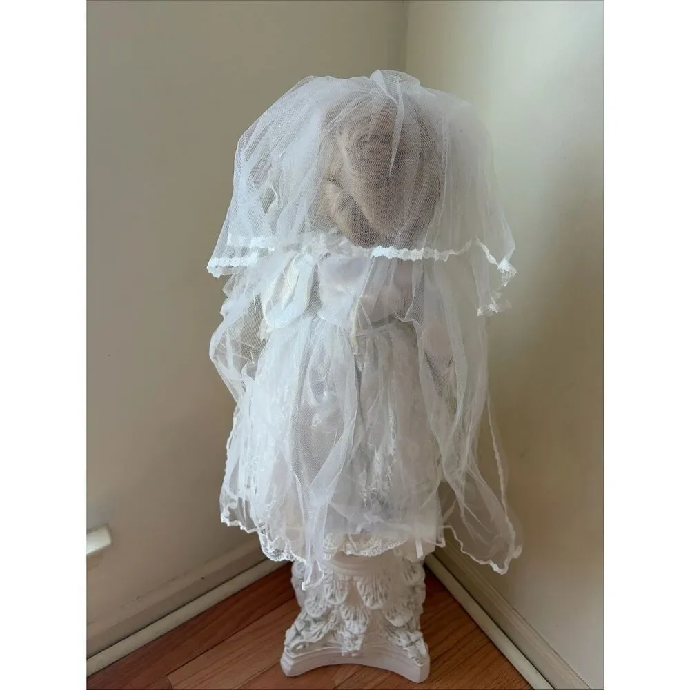 Classic White Bridal Doll with Lace Veil - Kids Toys Dolls & Accessories